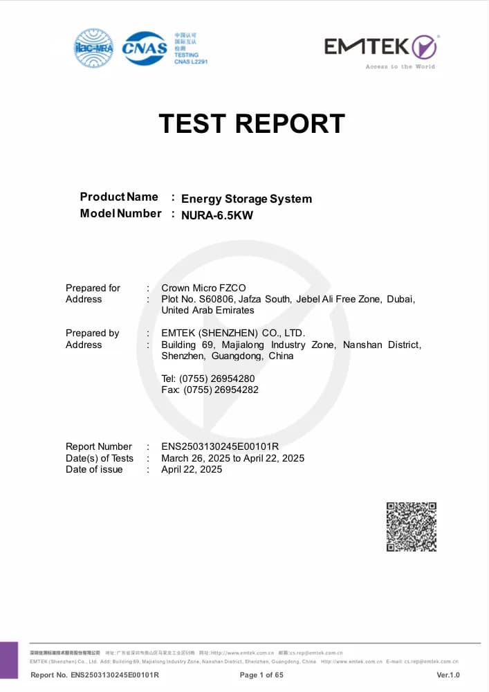 EMC sinov hisoboti